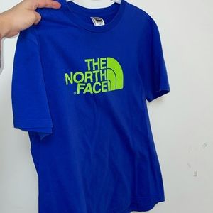 The north face blue and green t shirt brand new no tags